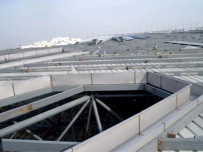 安庆安吉县体育馆网架