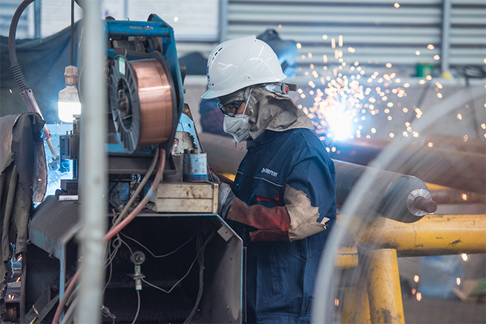 安庆网架焊接车间